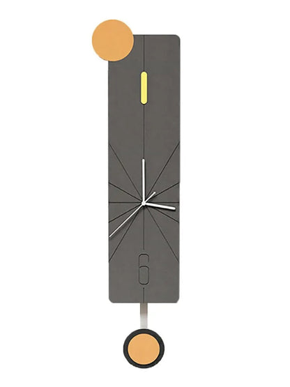 Nordic Creative Wall Clock, Rectangular, Simple, Fashion, Living Room, Personality Art, Decor Clock, Wall Clock, Modern